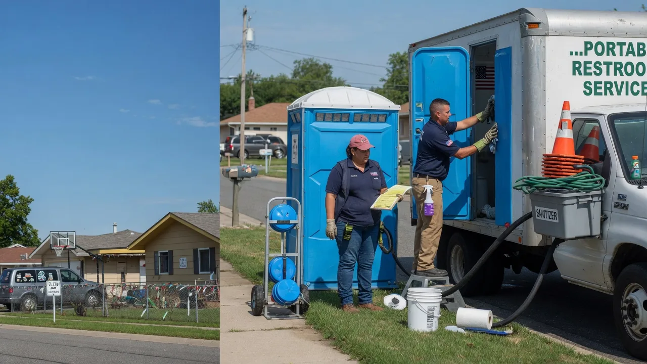 Portable Toilet Rental in Crown Point, IN near me